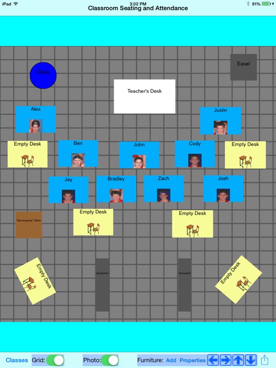 Classroom Seating & Attendance