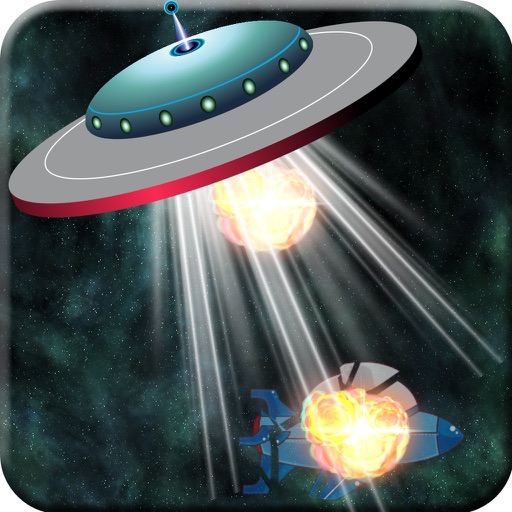 Alien Spaceship Attack - Zero Gravity Wars Laser Cannon Space Battlefront Game