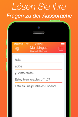 MultiLingua - Pronunciation Tool (Spanish, German, French, Chinese and many other languages) screenshot 2