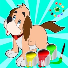 Activities of Puppy Love coloring book Fun2draw Kid Paint Express