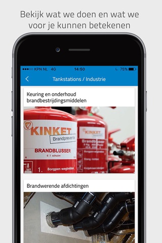 Kinket seal en brandpreventie screenshot 2