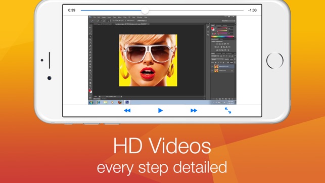 Tutorial for Photoshop - How To Video(圖4)-速報App