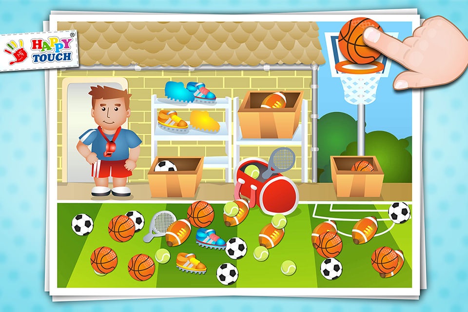A Funny Clean Up Game - All Kids Can Clean Up! By Happy-Touch® Pocket screenshot 2