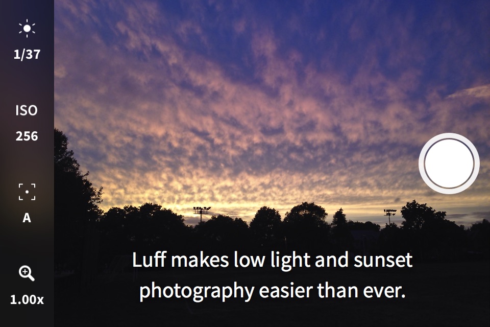 Luff - Manual photography made easy screenshot 2