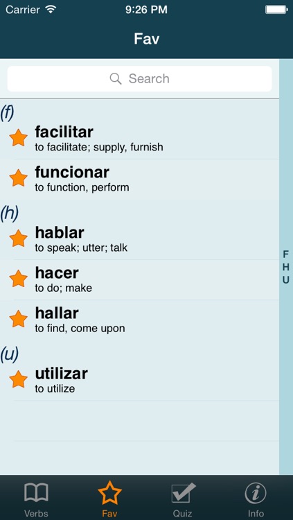 Spanish Verbs +
