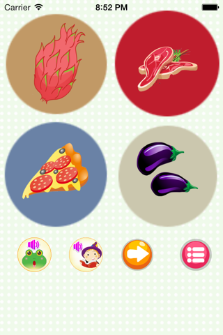 Puzzle Game-Learn food screenshot 3
