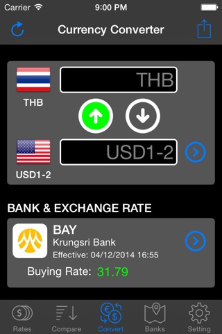 Thai Baht Exchange screenshot 3