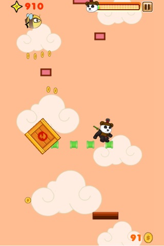 Ninja Panda Jump screenshot 4