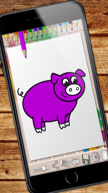 Farm Animals Coloring Book - color and paint pets screenshot-4