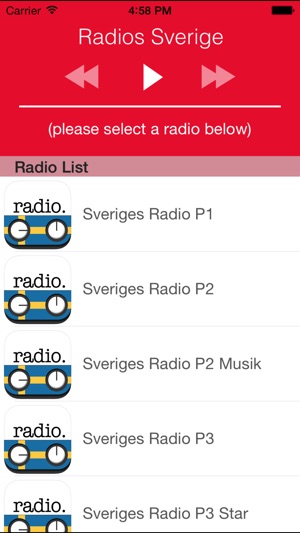 Radio Sverige  - Svenska Radio Online FREE (SE)(圖1)-速報App