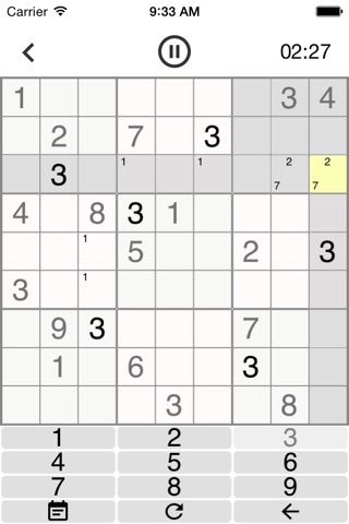 17 Sudoku - Hard Sudoku Game screenshot 4