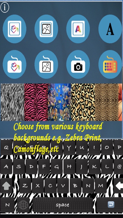 Uber Cool Custom Keyboards - Create Fun Typing Backgrounds