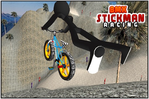 BMX Offroad Stickman Racing screenshot 2