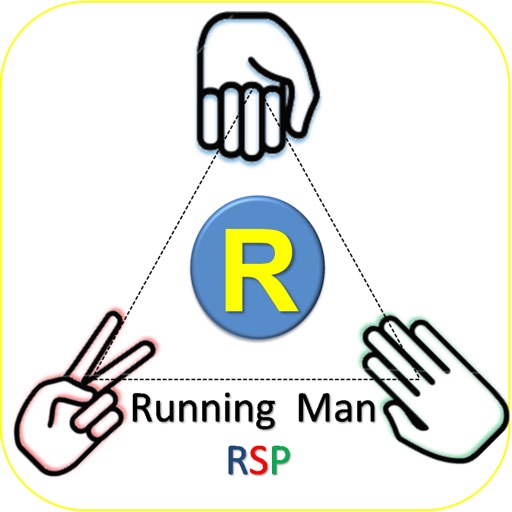 Running Man Rock Scissor Paper iOS App