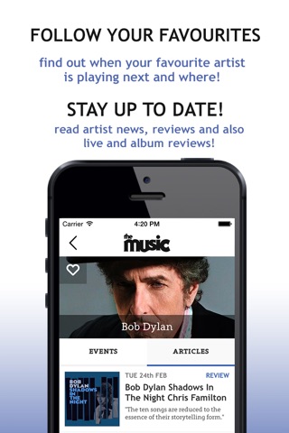 The Music App screenshot 2
