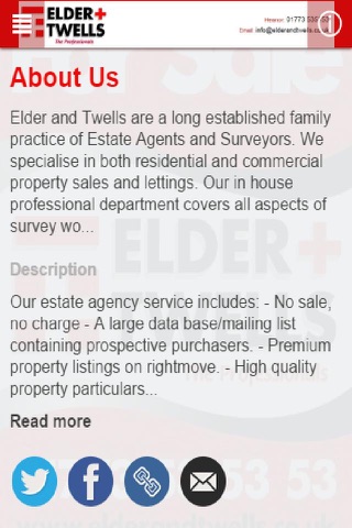 Elder and Twells- Sales screenshot 2