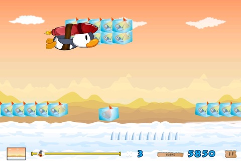 Champion Penguin-Frozen Adventure Run Free screenshot 3
