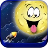 Shoot at Moon - Kids adventure shooting action and space shooter game