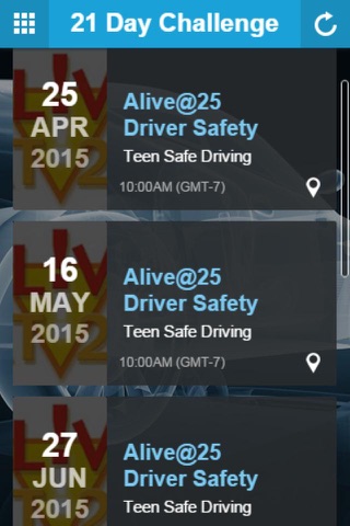 Teen Safe Driving Challenge screenshot 2