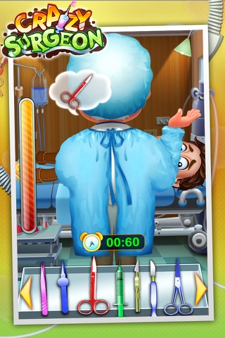 Crazy Surgeon - casual free kids games & doctor game screenshot 2