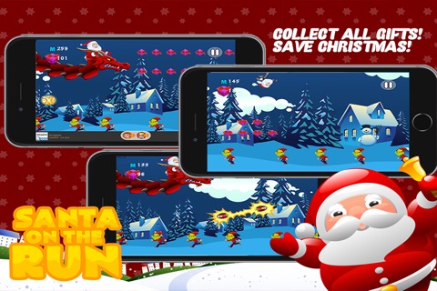 Santa on the Run Pro: The Impossible Christmas Mission Game screenshot 3