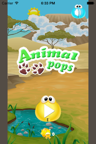 Animal world Pops Free-A puzzle game screenshot 2