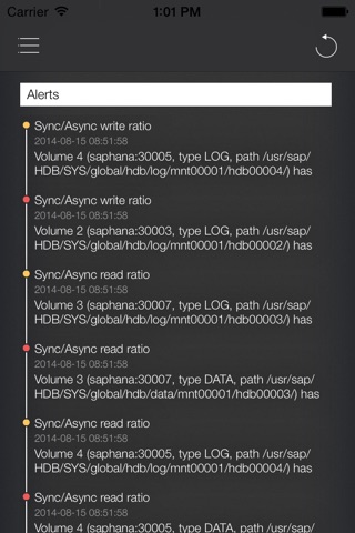 metric² for iPhone screenshot 2