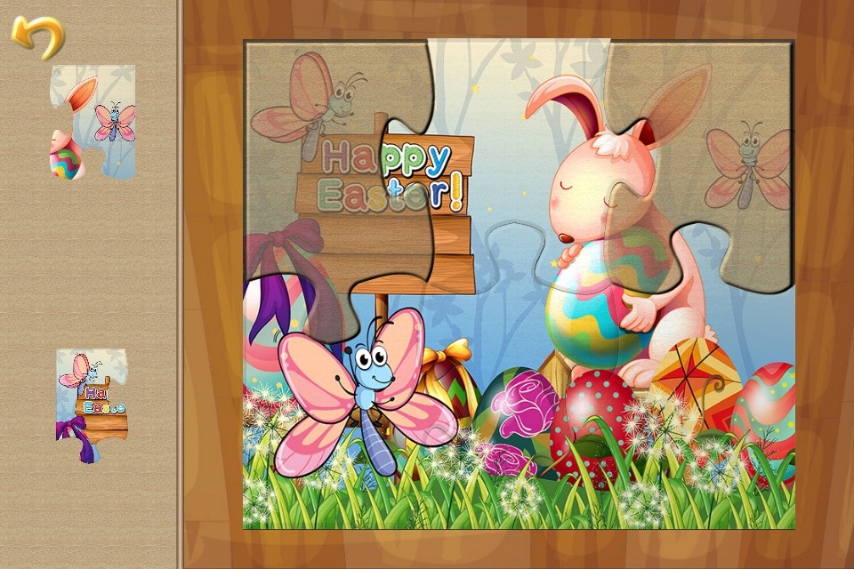 Easter Games for Kids Lite: Play Jigsaw Puzzles and Draw Paintings screenshot 2