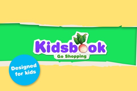 KidsBook: Go Shopping -  Interactive HD Flash Card Game Design for Kids screenshot 4