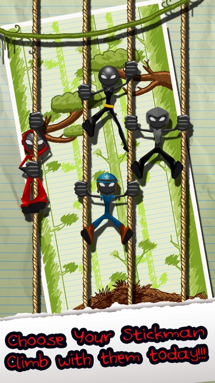 A Super Stickman Adventure -  Climb The Rope