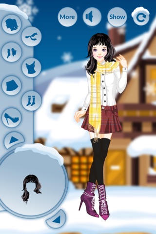 Dress Up Games - Frozen Girl Games screenshot 4