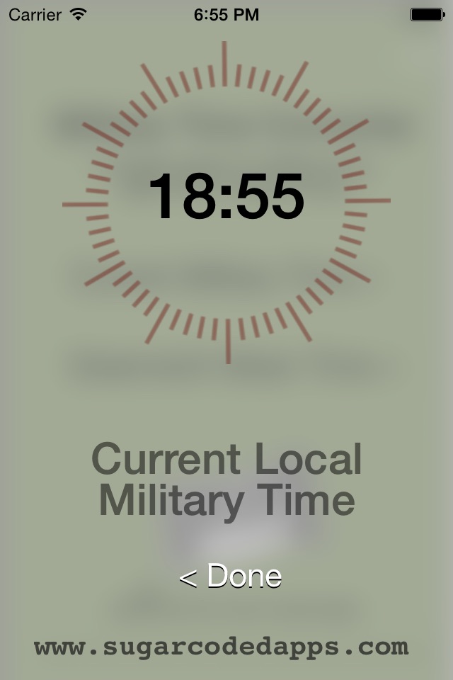 Military Time Converter screenshot 2