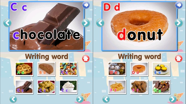 ABC Alphabet Food Flashcards Write(圖3)-速報App