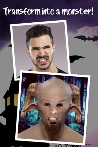 Scary Selfie - Turn into a Monster, Zombie, Alien & More! screenshot 2