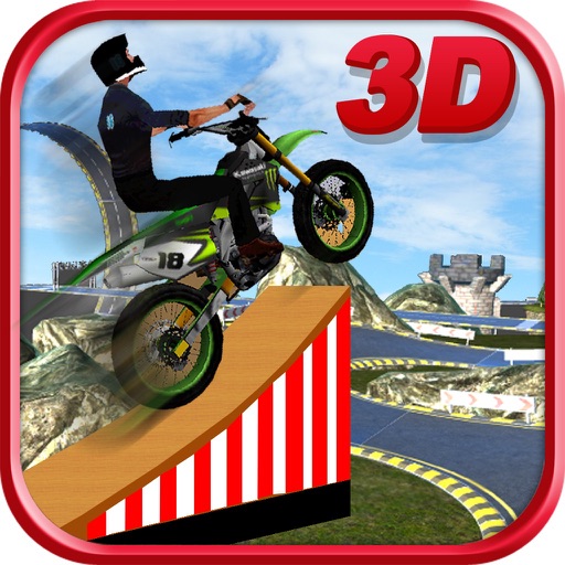 Extreme Motorbike Racing 3D iOS App