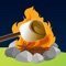 Halloween or any time, roast marshmallows and smoosh them between graham crackers & chocolate- everyone wants some more