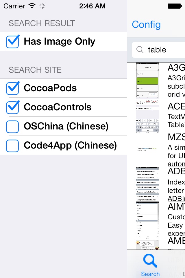 Cocoa Assist - iOS Control/Library Finder screenshot 2