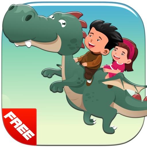 Racing Kids On Knight Burner Dragons - The Ultimate Dwarf Lizard Saga FREE by The Other Games icon