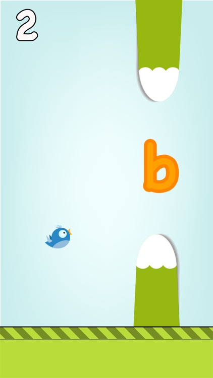 ABC Flappy Game - Learn The Alphabet Letter & Phonics Names One Bird at a Time