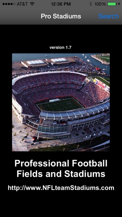 Pro Team Stadiums Football AFC NFC