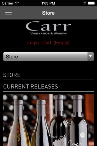 Carr Winery screenshot 2