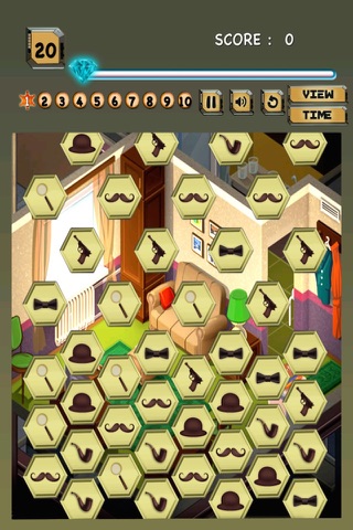 The Great Mystery Detective Puzzle FREE - A Hidden Manor Match Case Game screenshot 3