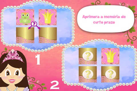 Princess Zoe Memo Puzzle Free screenshot 2