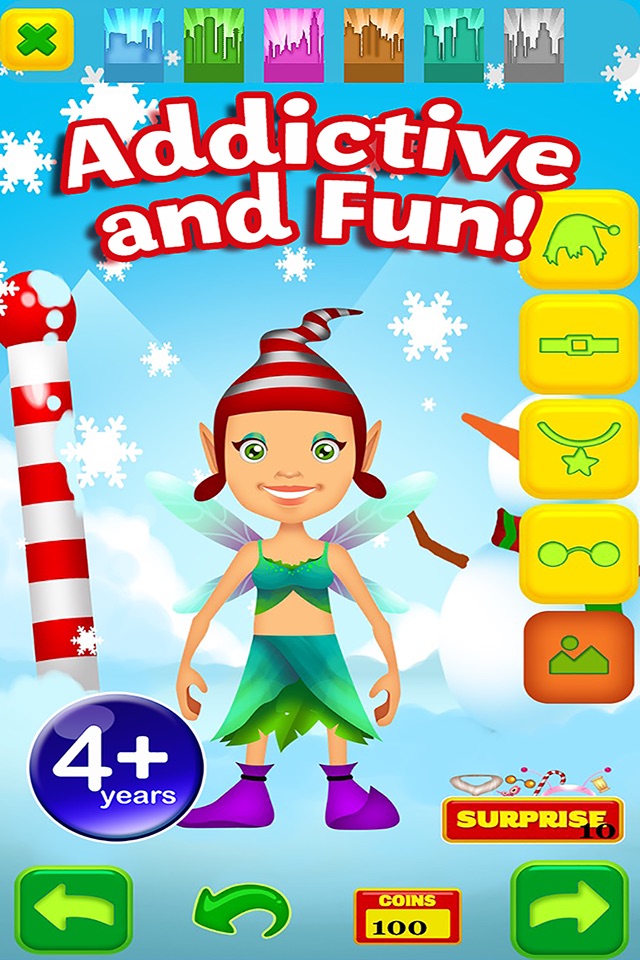 Santas Christmas Elf Game - Free App screenshot 2