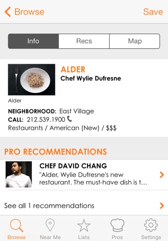 Find. Eat. Drink. - Eating + Drinking City Guides by Chefs & Bartenders screenshot 3