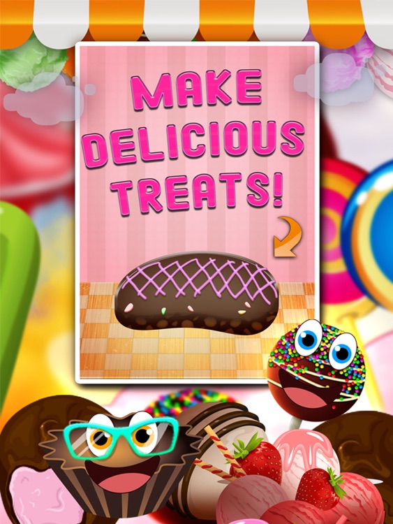 A Carnival Candy Maker Mania HD - Free Food Games for Girls and Boys