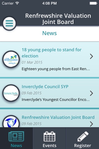 Renfrewshire Voter Registration screenshot 2