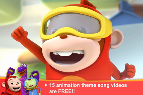 Popular Animation Theme Song Video Collection : Laugh & Funny VOD Free Apps for Girls & Boys Toddler, Kindergarten & Preschool screenshot 3