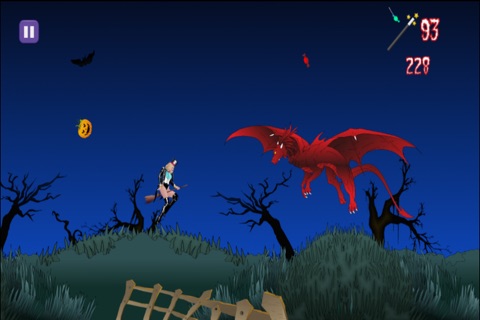 Halloween Hags - Broom to The Moon screenshot 4