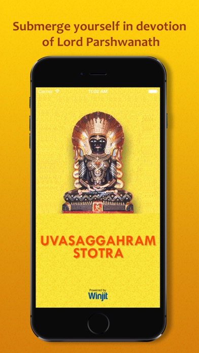 How to cancel & delete Uvasaggaharam Stotra from iphone & ipad 1